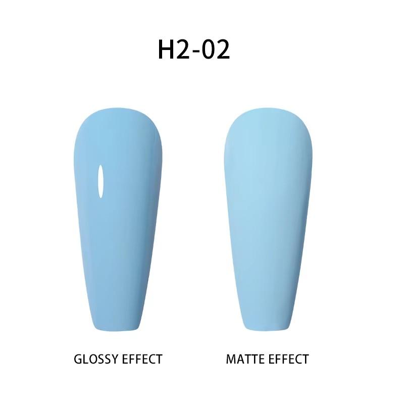 BEAU COLOR 8ML Nail Gel Polish High Pigment UV/LED Color Gel for Nail Art Design and Home DIY Manicure