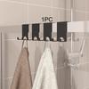 Over The Door Hook, Organizer Space Saving Multipurpose Hanger Towel Rack for Closet, Cabinet,