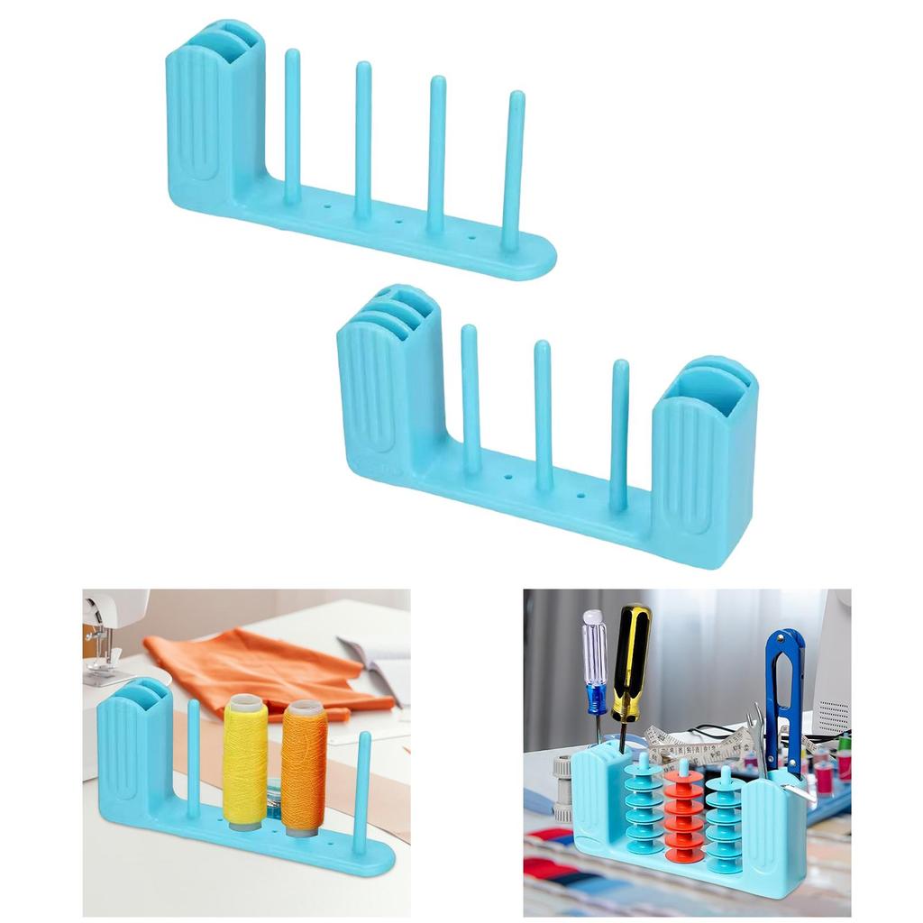 Bobbin Thread Holder Washi Tape Organizer Arts Wrapping Roll Holders Wire Spool Stand Practical Ribbon Organizer for Serger