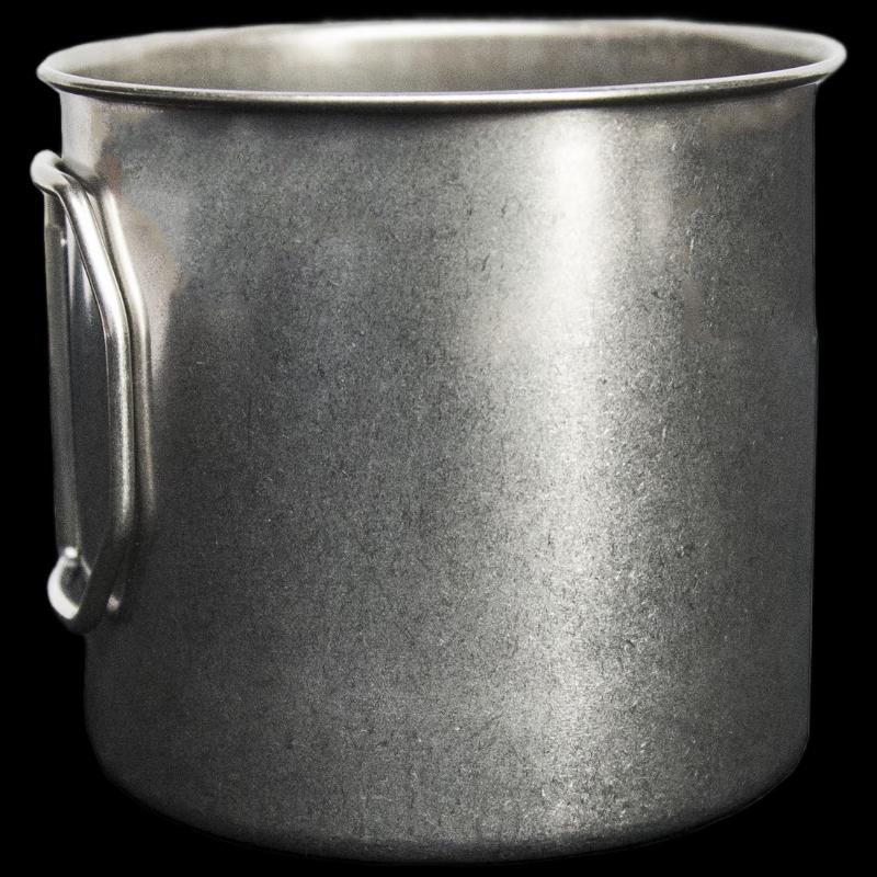 Portable 304 Stainless Steel Folding Camping Cup 9x8x5cm