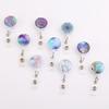 Planet Tree Resin Retractable ID Badge Holder for Nurses and Students