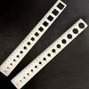Practical Metal Measuring Ruler Round Square Cutouts 0.5mm Accuracy Rusts Resistant Tool for Architects Contractors