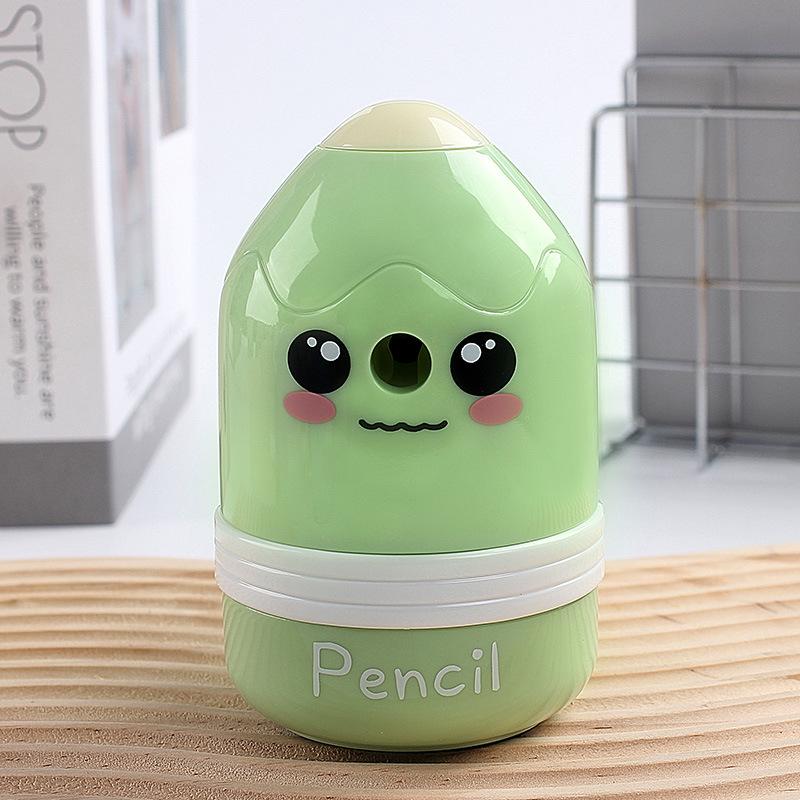 Yaxuan Portable Manual Pencil Sharpener - Student Edition, Hand-Crank Rotary Design