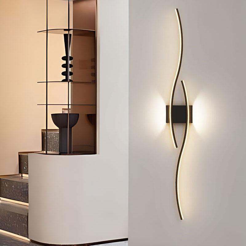Moderní LED nástěnné lampy do ložnice, noční stolky, obývací pokoj, předsíň, domácí, nástěnné svítidlo, interiérové ​​lampy, lampy do uličky