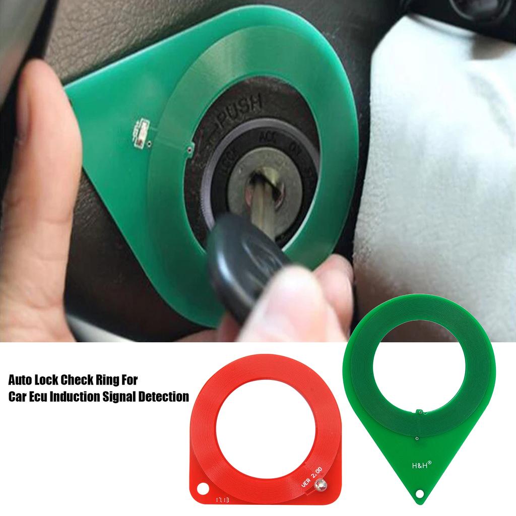 Car Fast Checking Chip Tool Immobiliser System ECU Induction Signal Detection Auto Lock Check Ring Car Key Test Coil Agreeable