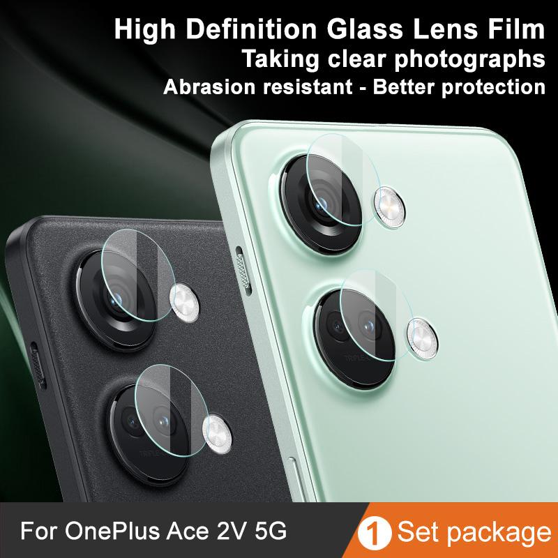 

IMAK 1 Set for OnePlus Nord 3 5G/Ace 2V Tempered Glass Camera Covers HD Clear Camera Lens Films Guards Type A