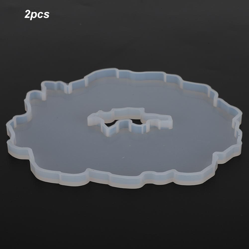 Silicone Coaster Making Mould DIY Craft Decorative Crafts Coasters Tray Base MoldType 3