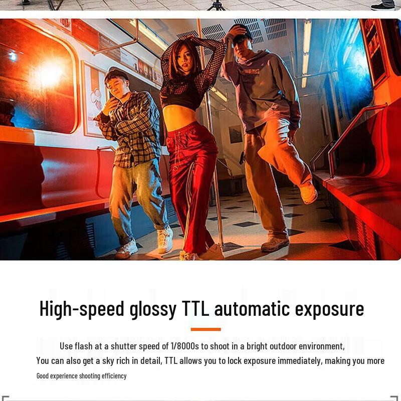 Godox V1 Round Head TTL Li-ion Camera Flash