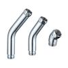 Shower Elbow Adapter for Handheld Shower Head 45 Degree Connectors Stainless Steel Construction Polished Chromes Finish