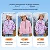 Disney Girls' 3-in-1 Windproof Waterproof Jacket