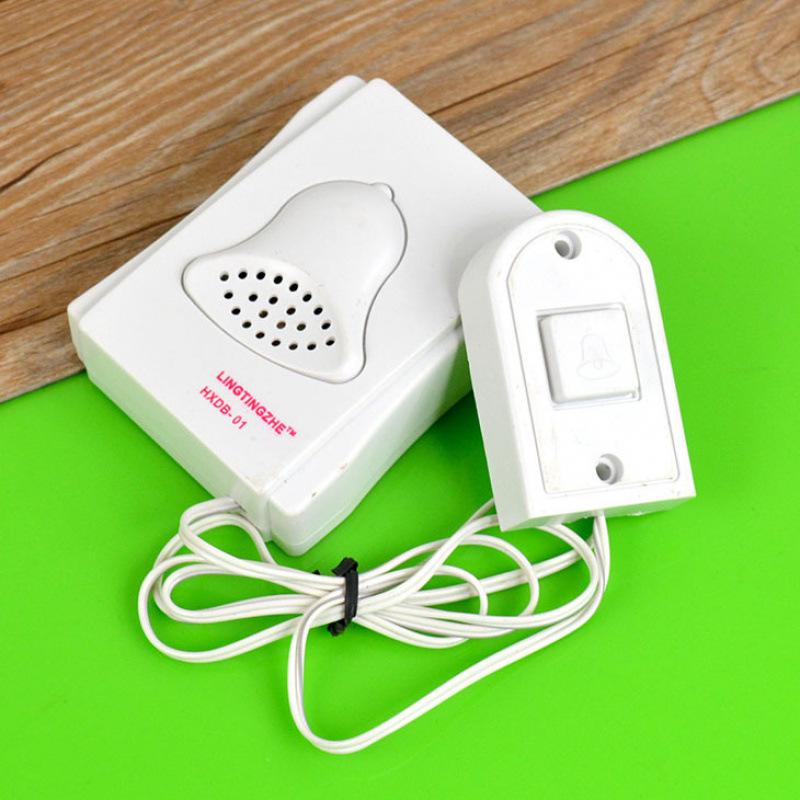 Ev Erişim Kontrolü İçin Net Sesli Elektronik Kablolu Kapı Zili