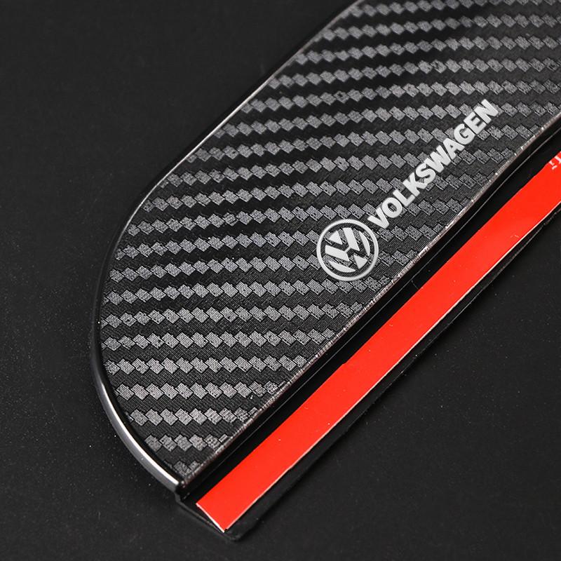 Varm Baktillbakaspegel Regn Ögonbryn Regnskydd Solskydd Skyddskåpa för VW Volkswagen Golf Polo Passat Touran Jetta Tillbehör