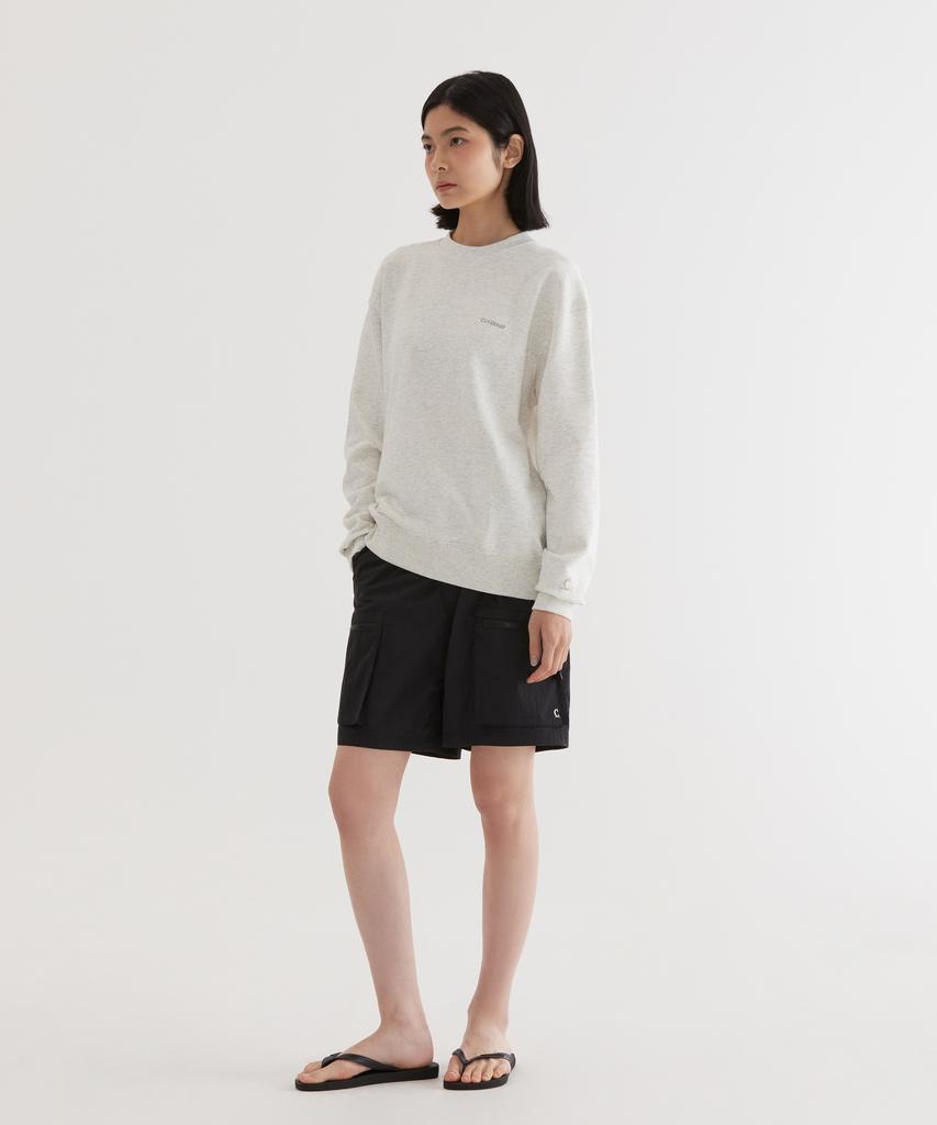 COVERNAT Small Authentic Sweatshirt Oatmeal