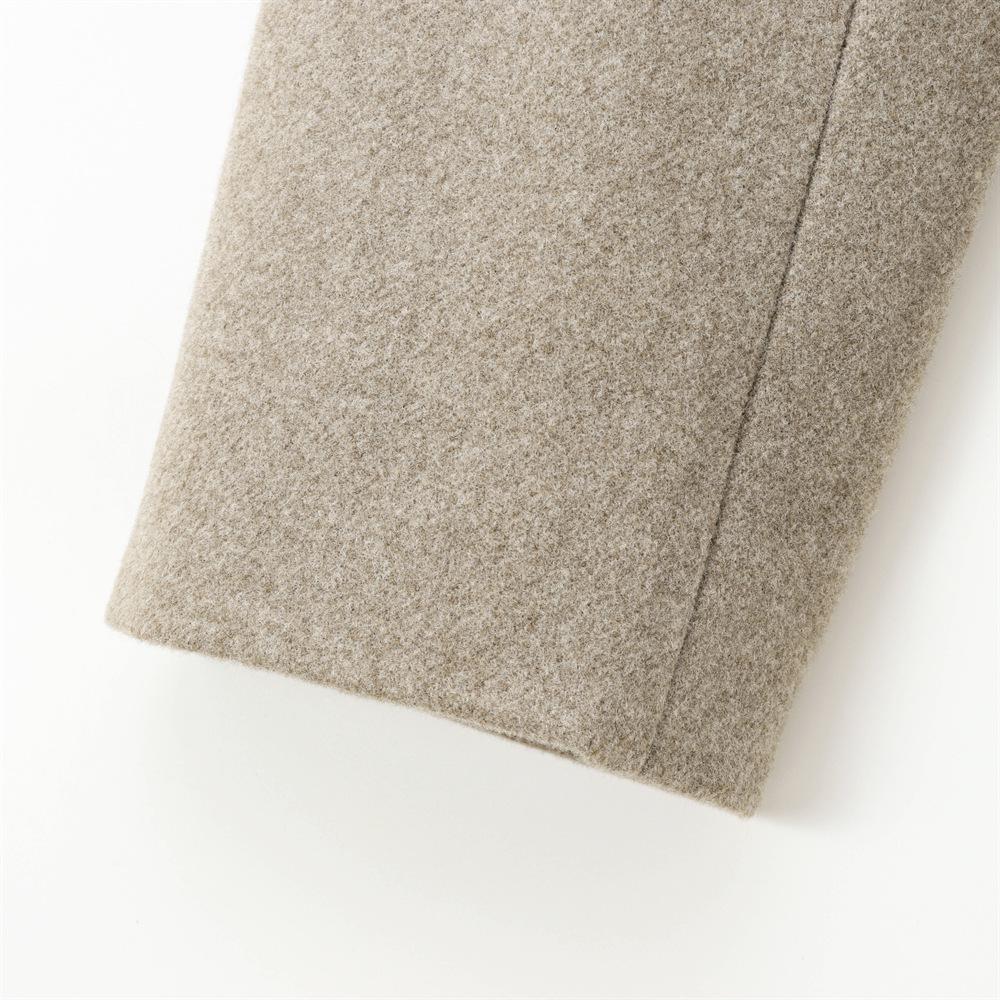 Women's Double-Breasted Wool-Blend Short Coat - Autumn/Winter 2024 Collection