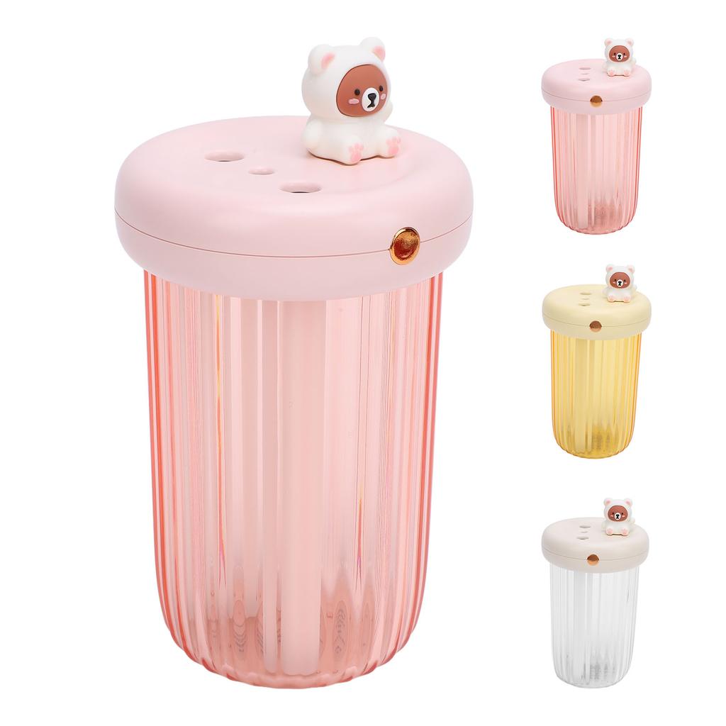 Mini Humidifier USB Desktop Humidifier Double Spray 240ml Tank Capacity Portable Small Humidifier fo