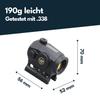 Vector Optics Scrapper 1x25 Solar Powered Multi Reticle Red Dot Sight SCRD-SM46 [First Arrival In 2025] Solar Powered Multi Reticle Scrapper
