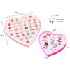 12/36pcs Cartoon Cute Rings Adjustable Party Favors Festival Gift for Guest Crystal Jewelry Alloy Animal Enamel Ring TMZ