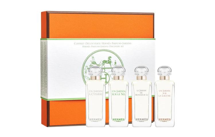 HERMES Garden Light Набор пробников парфюма Четыре штуки Туалетная вода 7,5 мл*4 Подарок на День матери для мамы Lagoon/Nile/Mr. Li/West Island