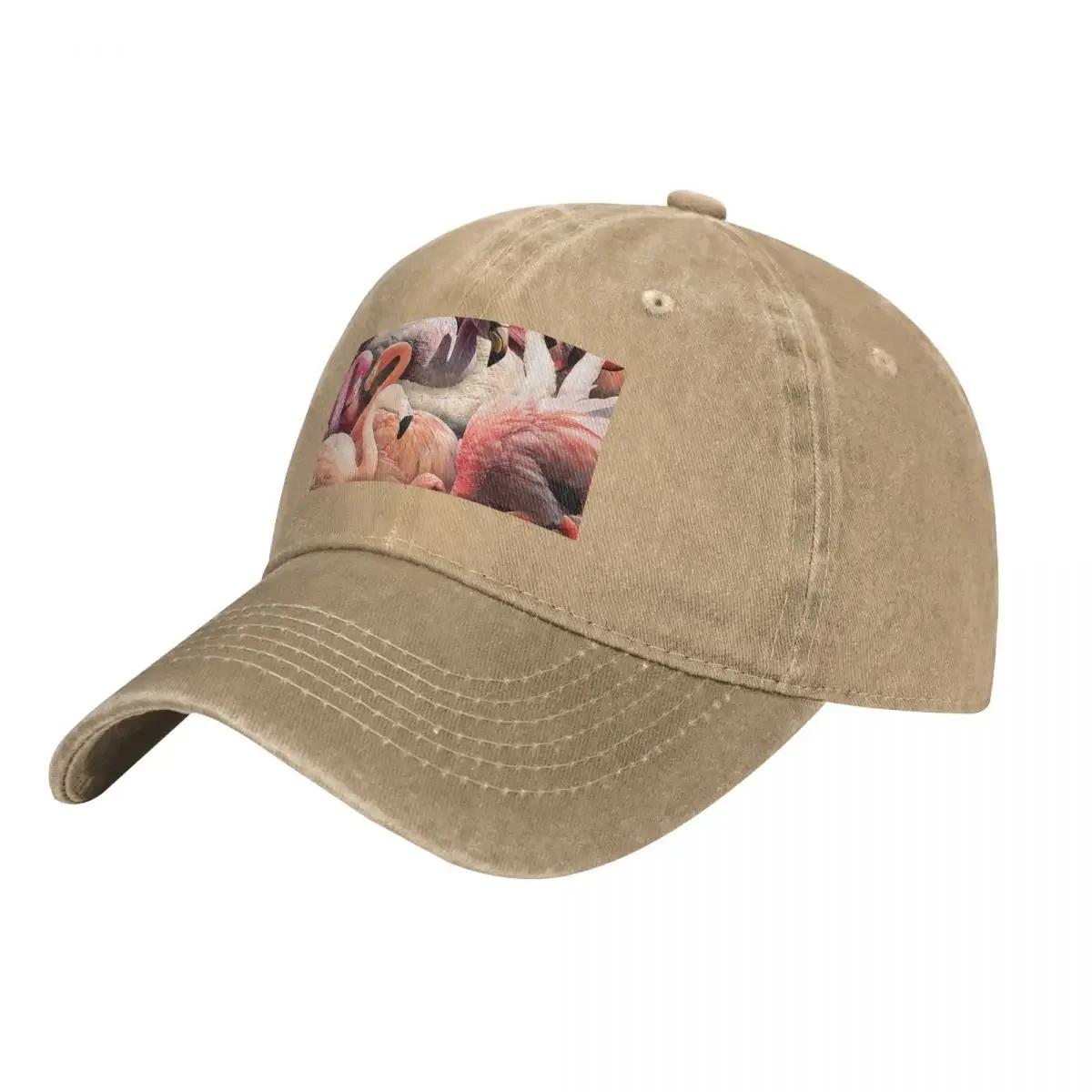 Шляпа ковбоя с фламинго, солнцезащитная шляпа, шляпа для лошади, для мужчин, женщин