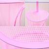 1pc Storage Basket Wall Cabinet Hanging Bag Storage Three-Layer Storage Basket Used for Wardrobe Storage