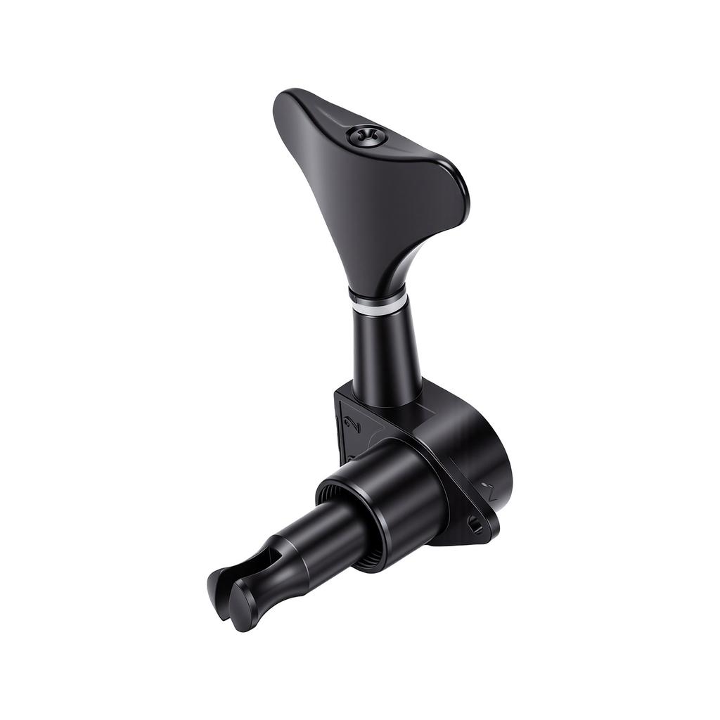 Electric Bass Tuning Pegs Sealed Tuning Key Replacement Pegs for Musical Instruments Black