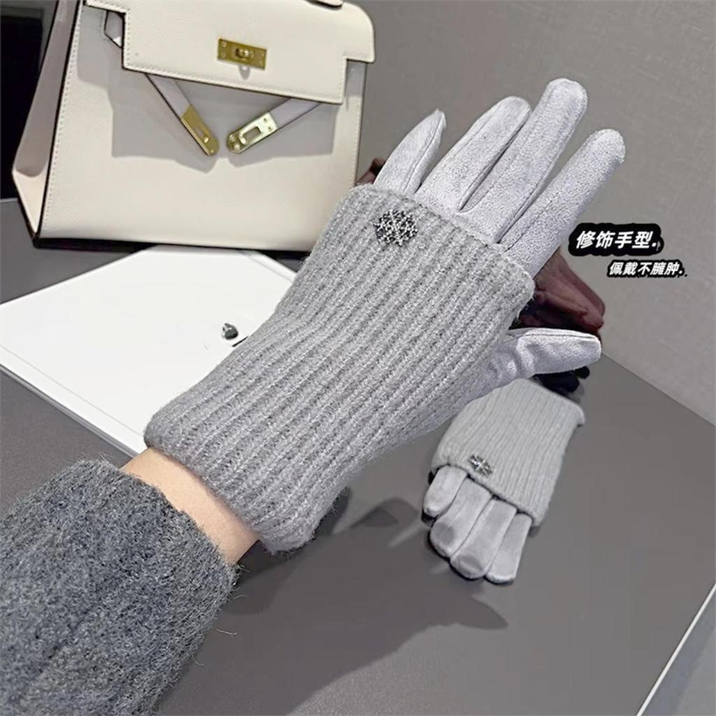 3 Ways To Wear Removable Knitted Gloves Women Winter Keep Warm Touch Screen Fashion Elegant Soft Thickened Prevent Cold Gloves