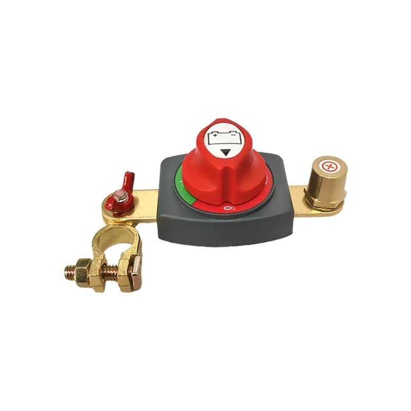 Vehicle Battery Isolator Quick Disconnect Battery Shut Off Switches Top Post Battery Disconnect Switches with Knob