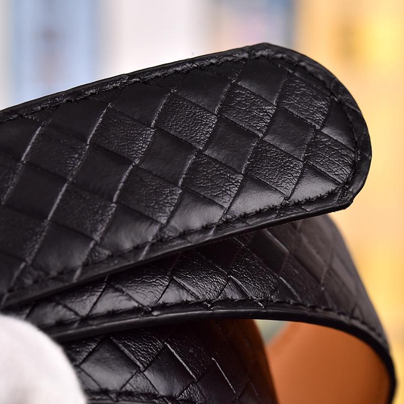 Salvatore Ferragamo Pánský opasek z hovězí kůže 3,3 cm Luxusní značkový designový opasek Oblek Džíny Formální Značka