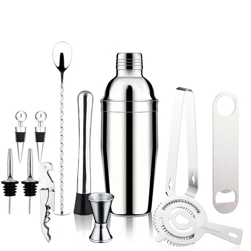 Stainless Steel Cocktail Shaker Bar Tool Set