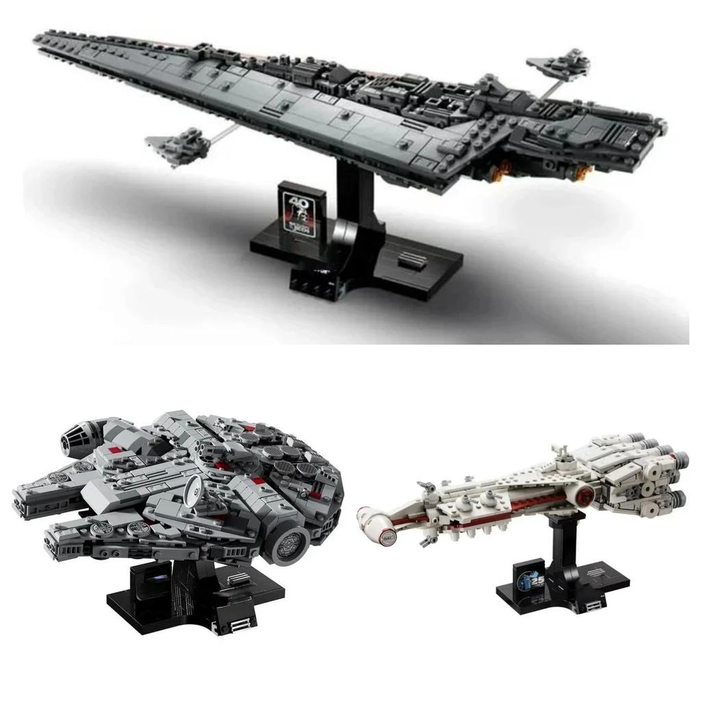 Toys Movie Spaceship War Tantive Model Building Blocks Bricks Executor Destroyer Compatible 75375 75376 75356 Adult Kid Gift