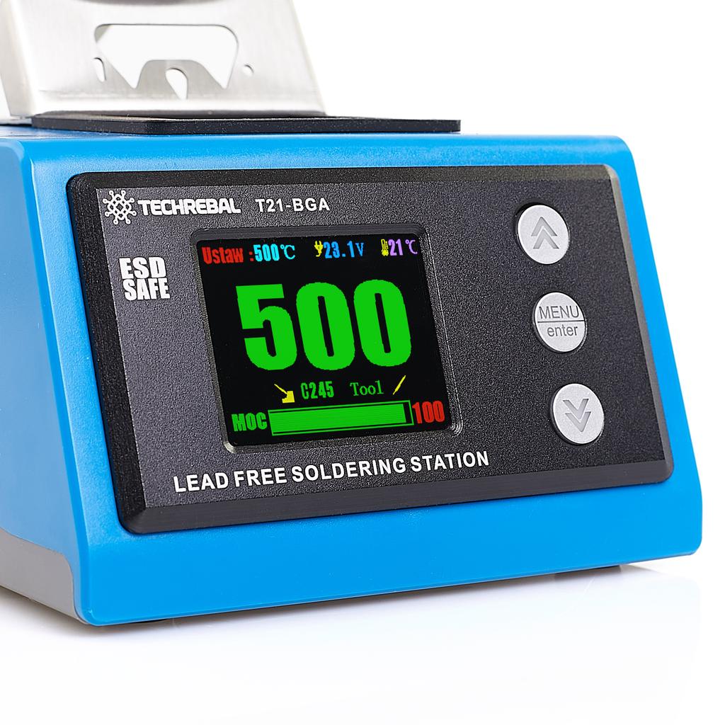 Stacja Lutownicza Techrebal T21-Bga 180W Na Groty T245