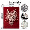 5D DIY Pearl Diamond Painting Kit Majestic Dragon Full Drill Embroidery Mosaic Art Home Wall Decor Gift