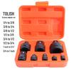 Socket Wrench Adapter: 1/2" To 3/8" To 1/4" Drive Reducer for Air Impact Wrench