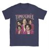 Timothee Chalamet American Actor Cotton TShirt For Mens Summer  Classic TShirts ONeck Hippie Tees Oversized Pattern Clothes