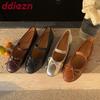 Fashion Fashion Shallow Women Ballet Flats Slip On Shoes Female Butterfly-Knot Footwear Round Toe Ladies Mary Janes Flats Shoes