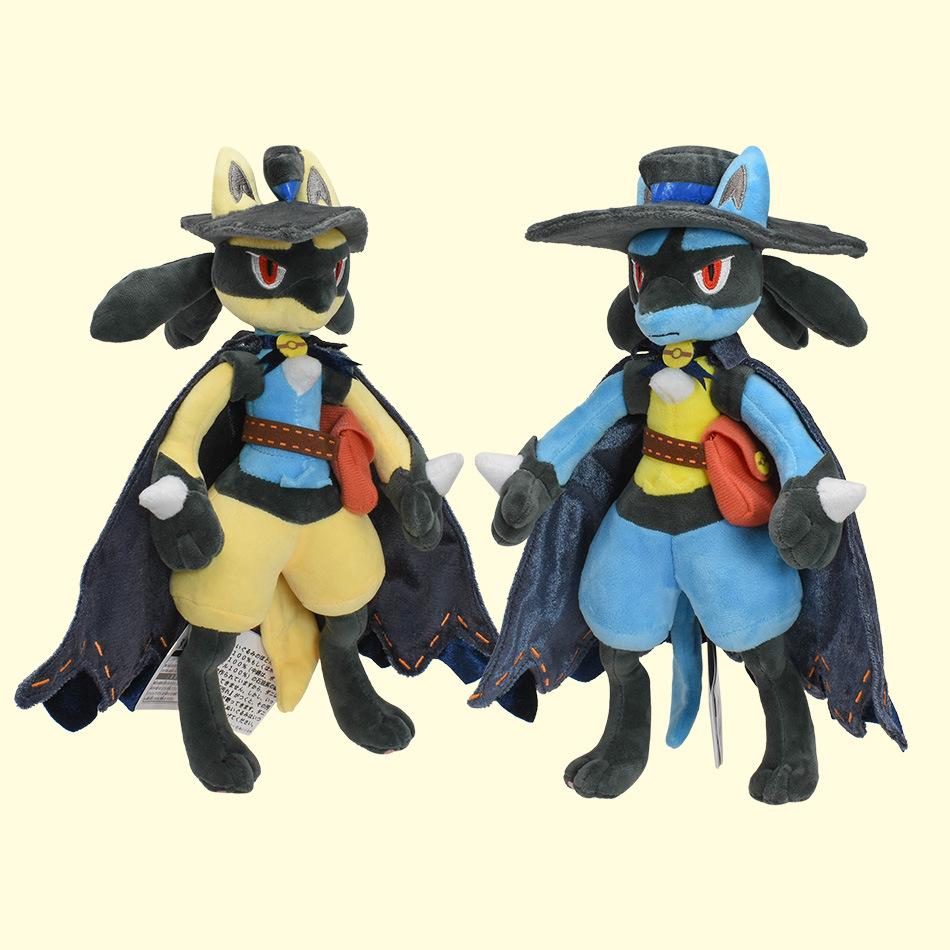 Large Shiny Mega Lucario Evolution Plush Doll