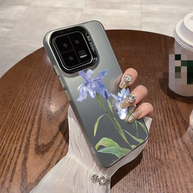 

Чохол проти падіння з квітковим малюнком для Samsung S24 S23 A55 A35 Xiaomi Redmi 13C Poco C65 iPhone 15 Huawei Honor Протиударний захисний чохол-бампер Honor 70