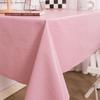 Retro Waterproof Oilproof Heatproof Tablecloth - Wash-Free Rectangular Fabric for Desks & Coffee Tables