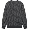 Levis Simple Comfortable Casual Loose Relaxed Ribbed Crew Neck Long Sleeve Knit Sweater Men Sweater Black 003TG-0000
