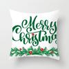Merry Christmas Printed White Putetrekk Christmas Style Putetrekk Hjem Sofa Dekor Putetrekk