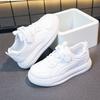 Children's little white shoes 2025 spring new girls' shoes medium and large children's non-slip soft-soled flat shoes boys' casual shoes