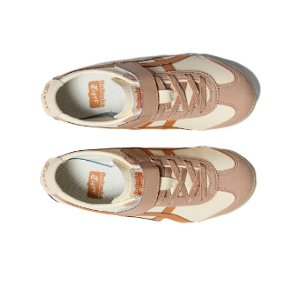 ONITSUKA TIGER Mexico 66 Niños Moda Zapatillas Casuales de Caña Baja Zapatilla Infantil Beige 1184A049-204