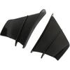 Motorcycle Side Winglet,Motorcycle Side Spoiler Front Fairing Aerodynamic Winglets for 250 Z900 Z1000 (Glossy Black)