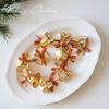 6/9Pcs Bow Christmas Bells Iron New Year Pendant Creative Christmas Ornaments  Merry Christmas