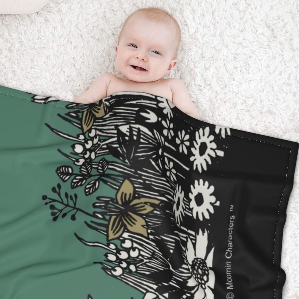 Mummitrollet Lille My Sommer Perfekt for Air Kompakt og Vaskbar av Egnet for Alle Kne Skulder Lur Barnehagepledd, Kondisjonering, THEBEASTPIE. Barn,