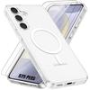 Case for Samsung Galaxy S25+ - BOOLING - Flexible - Transparent - Magnetic Circle - 2 Tempered Glasses