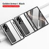 Luxury Plating Anti Falling Armor Case for Samsung Galaxy Z Fold 8 Wide Fold 3 4 5 6 7 8 Wireless Charging Clear Cover for Fold8