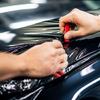Bubble Removal Scraper Tool For Vehicle Wraps Curved Edge Design Lightweight Tool Motorcycle Glass Surfaces Applicator