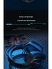 USB Gaming Headset with Noise Cancelling and Cool Lighting Effects for PC/Laptop