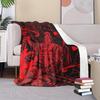 Polynesian Patterns Blanket for Sofa Bed Travel Camping Living Room Office Conditioning Blanket for All Seasons Gifts